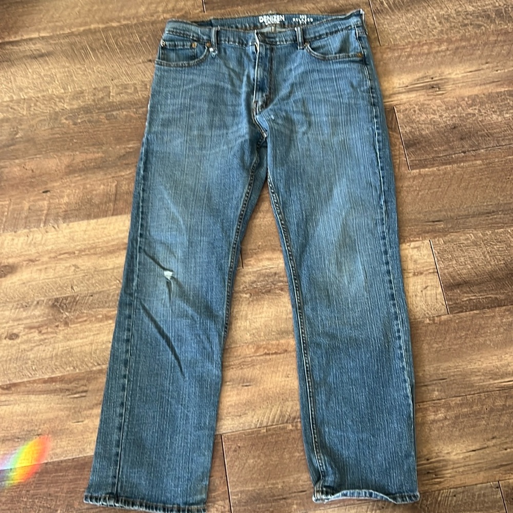 Levi’s Denizen Relaxed Fit 285 well worn 36 x 32